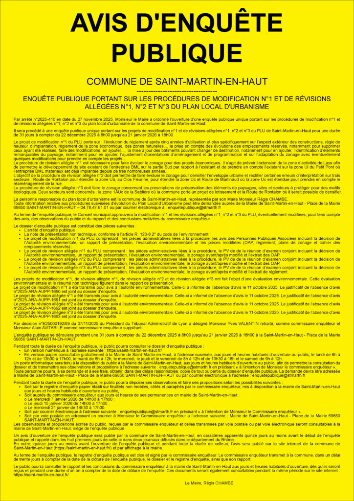 affiche avis ep jaune