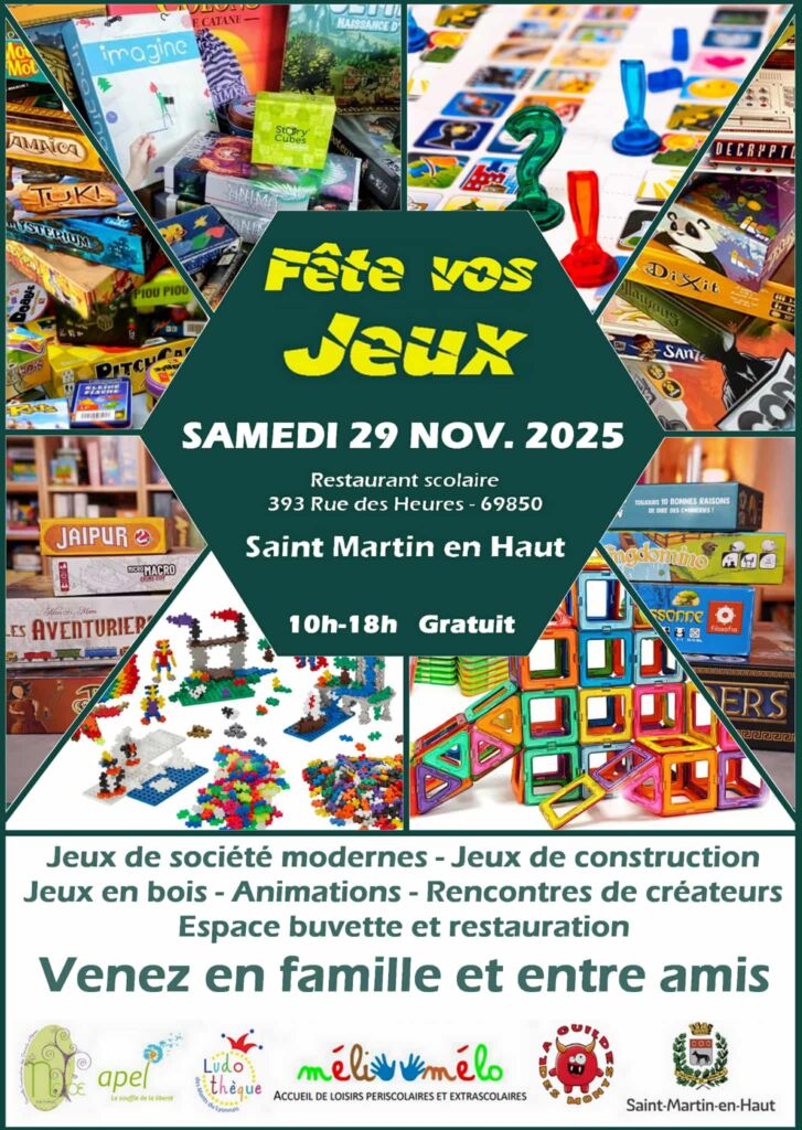fête vos jeux