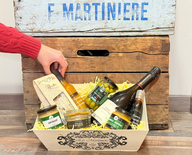 panier garni vin epicerie fine